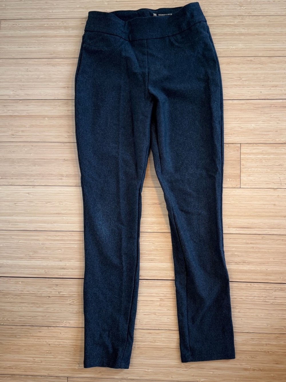 Honeylove Black Skinny Pull-On Jeans